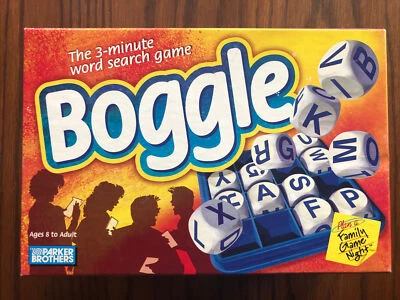 PARKER BRO./HASBRO "BOGGLE" 1999 EDITION CIB PRE-OWNED BOARDGAME U.S.A. MADE - Image 1 of 4
