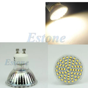 GU10 3528SMD 60 LED 5W 220V Warm White 3500K High Power Light Lamp Bulb - Picture 1 of 7