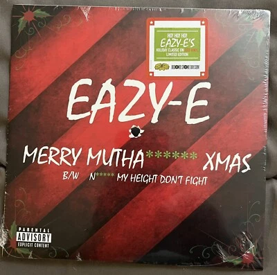 Eazy-E - Merry Muthafuckin' Xmas 7" Colored Vinyl (RSD) *FACTORY SEALED* - Image 1 of 2