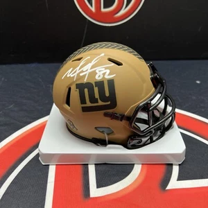 Mario Manningham New York Giants Signed STS Mini Helmet Autographed Steiner CX - Picture 1 of 3
