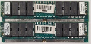 2 - 8MB computer memory RAM 72 pin SIMM NEC MC-421000A32P-60 - READ DESCRIPTION - Picture 1 of 4