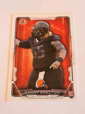 2015 Danny Shelton #12 Rookie Rc Bowman Football - Image 1 of 2