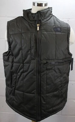 COOGI Olive Camo Green Utility Down Puffer Quilted Vest NWT Mens - Image 1 of 4