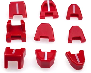 (Set of 9) Nose Cushion No Mar Tip Replacement 42-38-0017 (2746-00) Nailer - Picture 1 of 12