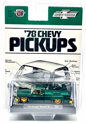 M2 MACHINES CHASE 1978 CHEVY SILVERADO SUPER 30 DUALLY SQUAREBODY 2024 - Image 1 of 3
