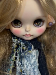 Custom Icy Doll Neo Size with Glass Eyes - OOAK Art Doll - Bild 1 von 20