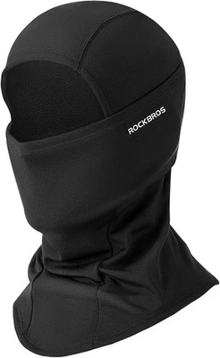 ROCKBROS Ski Mask Cycling Balaclava Windproof, Thermal Neck Gaiter Soft Full-mas - Image 1 of 3