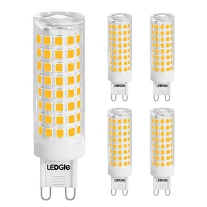 5Pcs G9 LED Bulb 10W(100W Halogen Equivalent), 100LEDs 900LM 3000K Warm White... - Picture 1 of 9