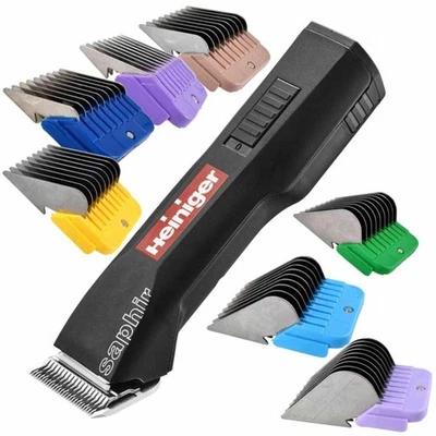 Cortapelos Heiniger Saphir Basic inalámbrica + cuchilla + 7 peines - Imagen 1 de 4