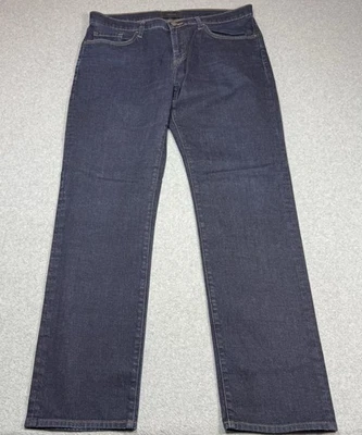 J Brand Jeans Mens 36x34 Slim Fit Straight Leg Deep Indigo Denim Athleisure - Image 1 of 4