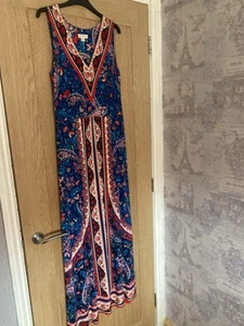 Monsoon Maxi Dress Size 12 - Picture 1 of 3