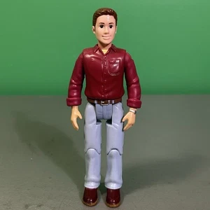 Loving Family DAD Fisher Price Dollhouse Action Figure 2006 Mattel EUC - Picture 1 of 11