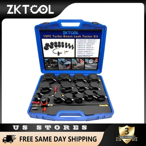 19PC Turbo Boost Leak Tester Kit, Boost Leak Test Set with 8 Pairs Smoke adapter - Picture 1 of 7