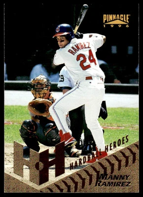 1996 Pinnacle #278 Manny Ramirez Foil - Image 1 of 2