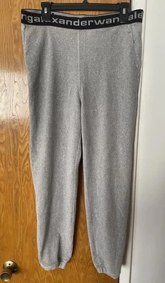 T BY ALEXANDER WANG Logo Brief Waistband Corduroy Chenille Sweatpants Size S - Image 1 of 4