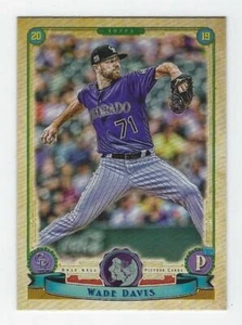 2019 Topps Gypsy Queen #135 Wade Davis GQ Logo Swap Parallel - Picture 1 of 2