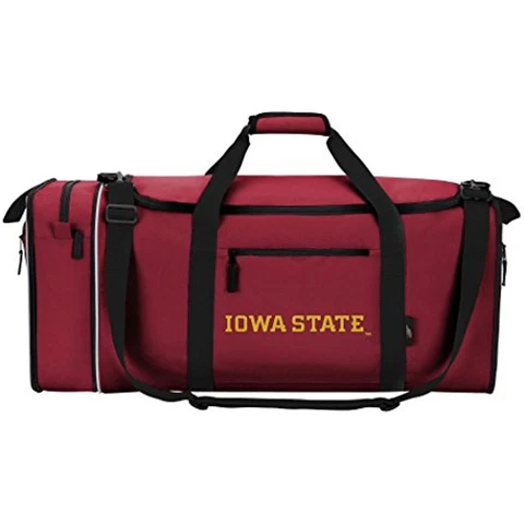 NCAA Iowa State Cyclones "Steal" Duffel Bag, 28" x 11" x 12" Cover