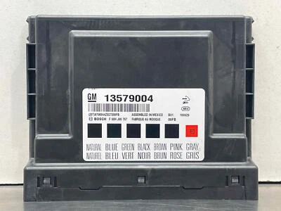 Módulo de control de cuerpo Saab 9-5 2011 computadora BCM Vin G cuarto dígito OEM 13579004 2010 Foto 1 de 4