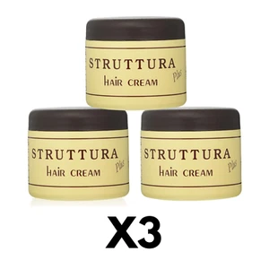 X3 STRUTTURA HAIR CREAM PLUS CREMA MASCHERA CAPELLI CRESPI MORBIDO 500 ML 3PZ - Foto 1 di 1