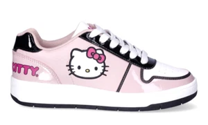 NEW Hello Kitty by Sanrio Women's Size 8 Pink Casual Court Sneakers - Picture 1 of 5