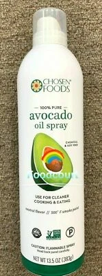 Chosen Foods 100% Pure Avocado Oil Spray LARGE 13.5oz New - Image 1 of 3