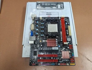 BIOSTAR A880GZ Socket AM3 Micro ATX Motherboard with IO shield - Picture 1 of 3