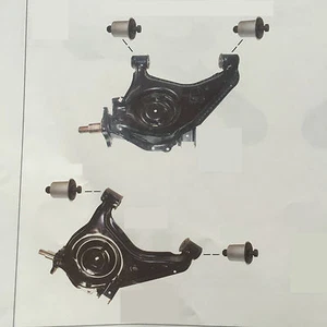 Fiat Seicento 187 De 1998 Set Silent Block Brazo Trasero - Imagen 1 de 1