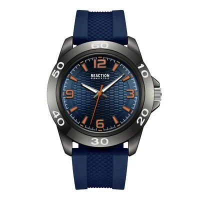 Kenneth Cole Reaction Men's Watch With Silicone Strap KRWGM7003703 - Image 1 of 2