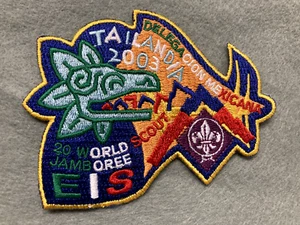 (mr24) Pfadfinder - Mexican Scouts Delegation Patch to : Thailand World Jamboree - Bild 1 von 2