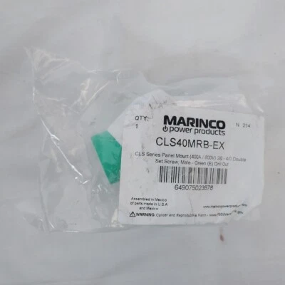 Marinco CLS40MRB-EX CLS 16 Series Panel Mount (400A / 600V) 1.125" Threaded Stud - Image 1 of 4