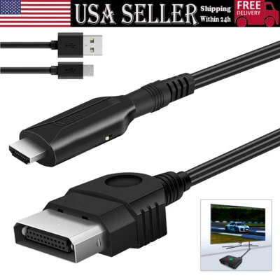 For Xbox to HDMI-Compatible Converter Adapter HD Link Cable 1080i 720p 480p USA - Image 1 of 4