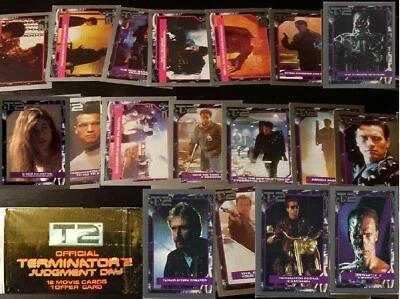 Коллекционный набор карточек 1991 Impel T2 Terminator 2 Judgement Day Movie (140) и упаковка - Изображение 1 из 4