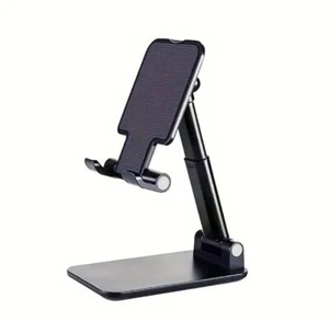 Cell Phone Stand Tablet Mount Fordable Desktop Holder Ajustable Mobile iPhone - Picture 1 of 2