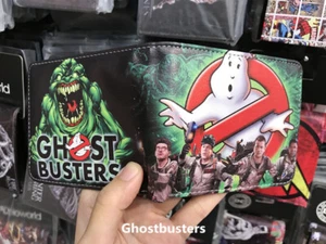 Ghostbusters Slime Wallet Leather PU Bifold Wallet Coin Money Cilp - Picture 1 of 5