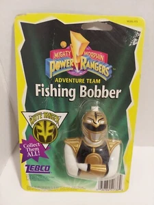 New Mighty Morphin Power Rangers Adventure Team FISHING BOBBER White Ranger NOS - Picture 1 of 3