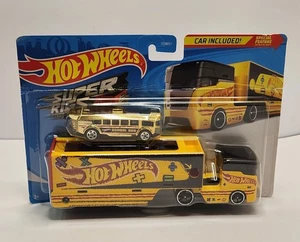 Hot Wheels Super Rigs Pencil Pusher Vehicle Die-Cast 1:48 Brand New 2020 - Picture 1 of 11