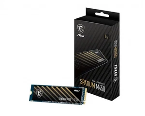 MSI SPATIUM M450 - SSD - verschlüsselt - 1 TB - intern - M.2 2280 - PCIe 4.0 x4 - Bild 1 von 5