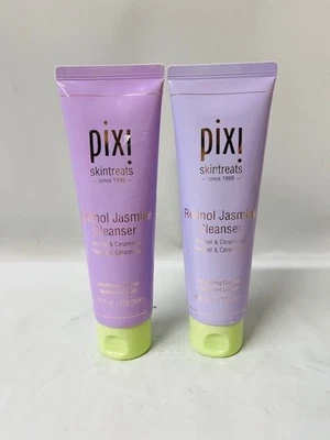 **LOTE DE 2** Limpiador suavizante de jazmín con retinol Pixi, 4,6 fl oz - NUEVO/SELLADO Foto 1 de 3