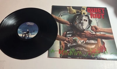 Quiet Riot Condition Critical LP 1984 Pasha 39516 INNER STERLING  Like new - Image 1 of 4