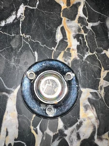Vintage 1950's CHROME door rosette - Picture 1 of 8