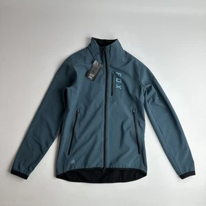 FOX Ranger Fire MTB Size M Men’s Dark Blue Jacket Softshell - Picture 1 of 13
