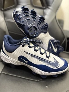 Size 13 - Nike Alpha Huarache Elite 4 Low MCS Baseball Cleats FD6255-107 - Picture 1 of 8