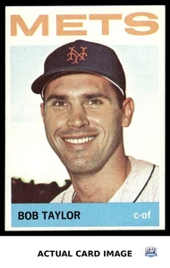 1964 Topps #381 BOB TAYLOR New York Mets NM - Picture 1 of 4