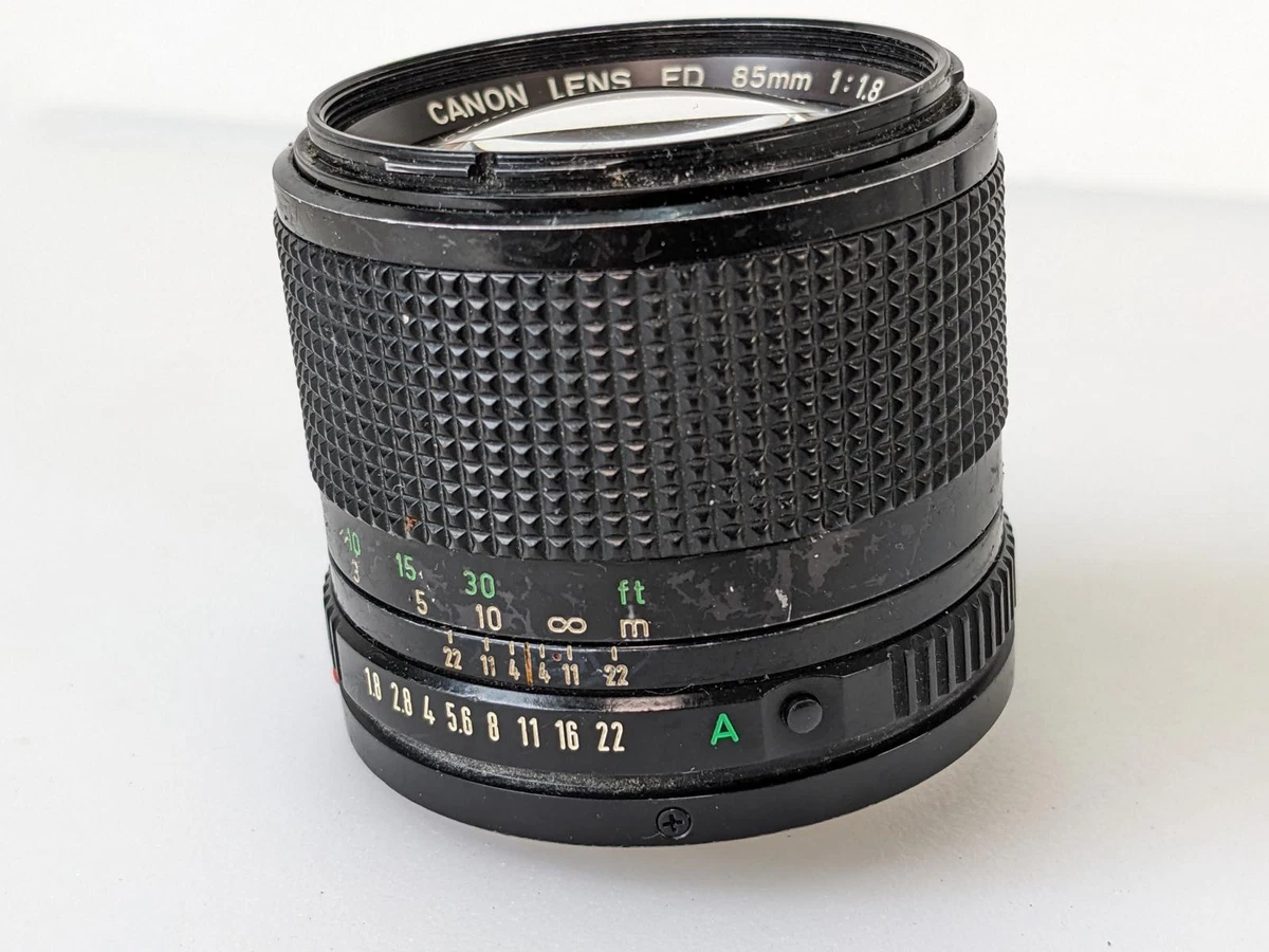 Preços baixos em Lentes de câmera Canon FD f/1.8 85mm Focal | eBay
