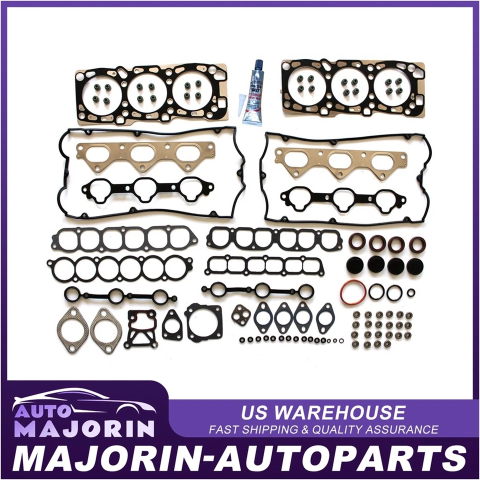 Full Head Gasket Set 2002-2006 Fits Kia Sedona Sorento 3.5L V6 DOHC 24V Foto 1 de 1