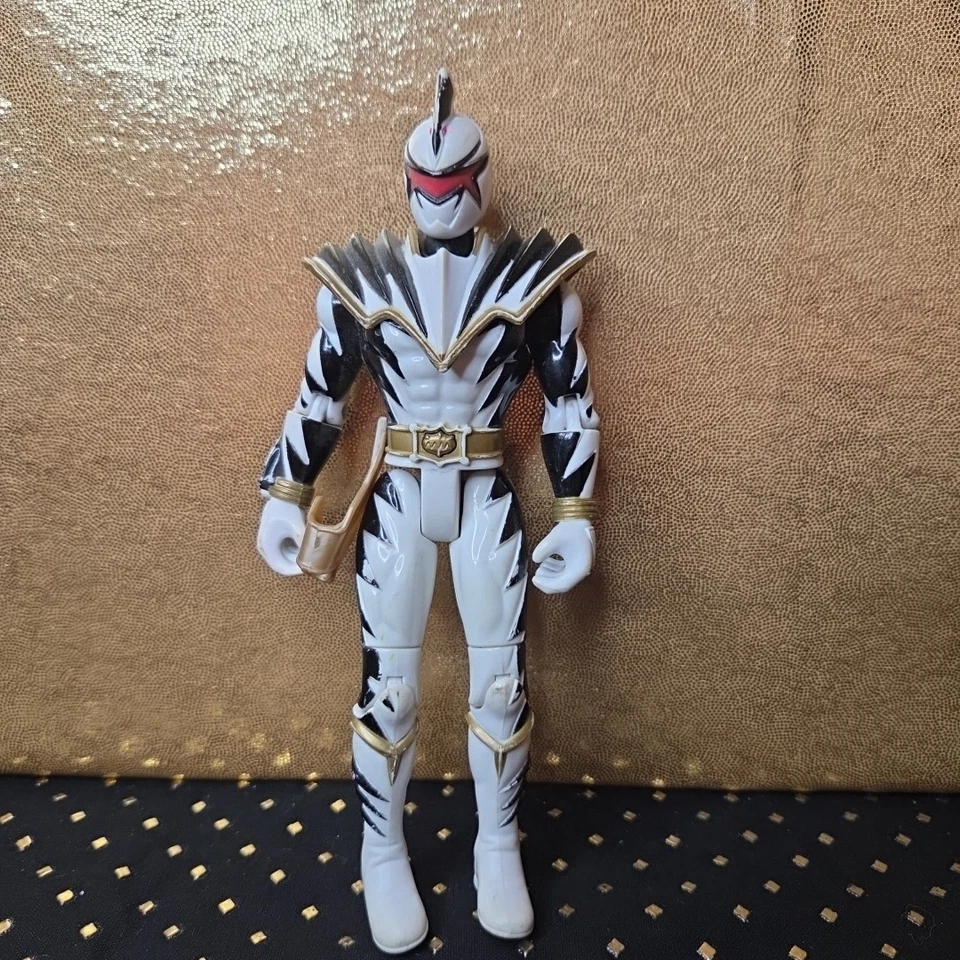 Винтажная фигурка Power Rangers Lightning Collection Dino Thunder White Ranger 6 дюймов 2003 г. - Изображение 1 из 4