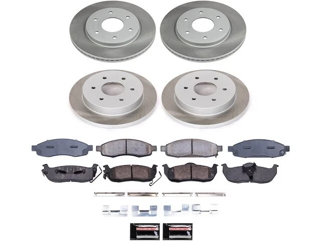 Front and Rear Brake Pad and Rotor Kit For 2005-2007 Infiniti QX56 2006 JH745CZ Foto 1 de 1