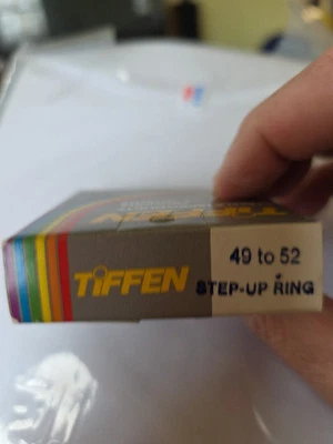 Tiffen 49-52mm Step-Up Ring 4952SUR (#15590) - Image 1 of 3
