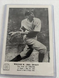 1963 Hall Of Fame PICTURE PACK 5X7 Photo Bill Dickey NY YANKEES - Picture 1 of 4