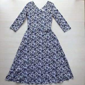 Vestido de Fiesta Pact Algodón Orgánico Ajuste y Acampanado Midi Mujer Pequeño Cottagecore Campesino - Imagen 1 de 13